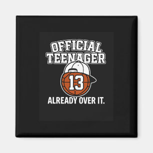 Imã Aniversário de 13 anos Oficial Adolescente Engraça