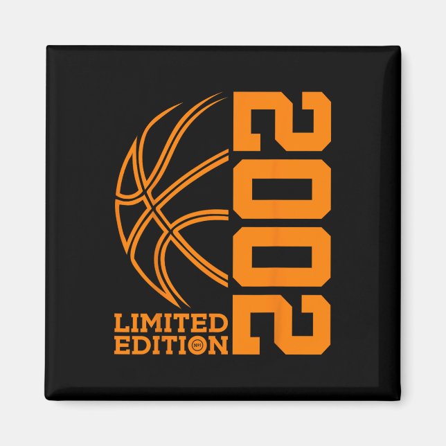 Imã aniversário de 21 anos BASKETBALL LIMITED EDITION  (Frente)