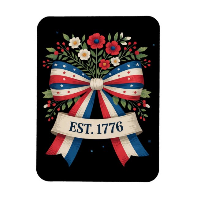 Ímã Aniversário de 250 anos da América (Vertical)