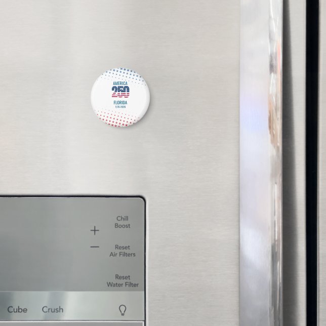 Imã Aniversário de 250 anos dos EUA na Flórida (In Situ (Fridge))