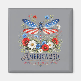 Imã Aniversário de 250 anos Dragoy Usa Bandeira Patrió