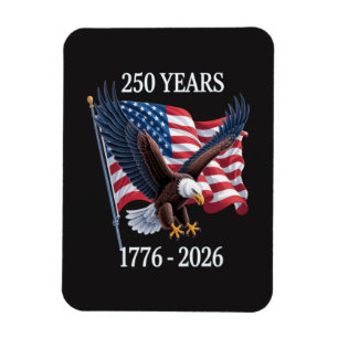 Ímã Aniversário de 250 Anos EUA Bandeira Americana 177