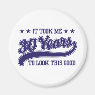 Imã Aniversário de 30 anos