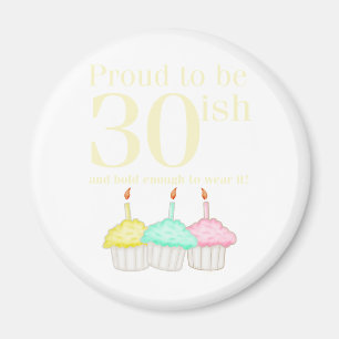 Imã Aniversário de 30 anos