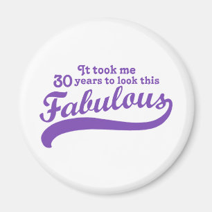 Imã Aniversário de 30 anos