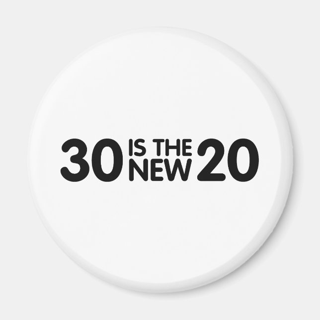 Imã Aniversário de 30 anos (Frente)