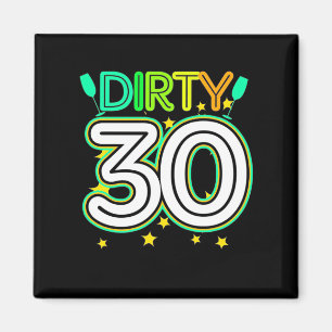 Imã Aniversário de 30 anos aniversário de 30 anos Fe