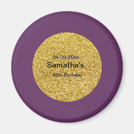 Imã aniversário de 40 anos Magnet