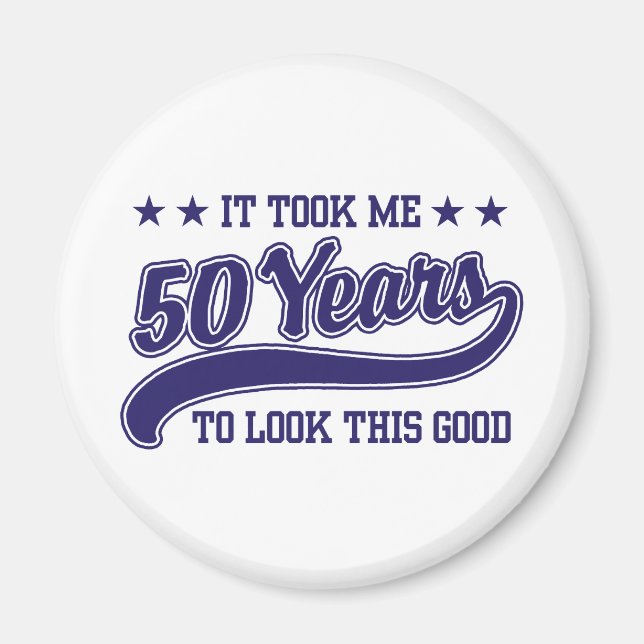 Imã Aniversário de 50 anos (Frente)