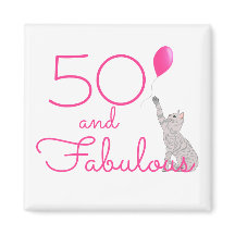 Aniversário De 50 E Gatos Fabulosos