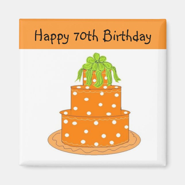 Imã Aniversário de 70 anos (Frente)