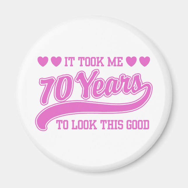 Imã Aniversário de 70 anos (Frente)