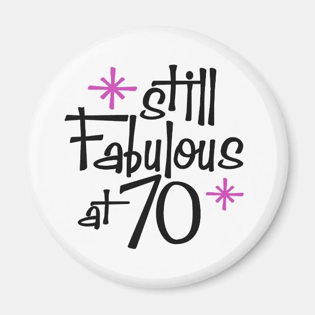 Imã Aniversário de 70 anos (Frente)