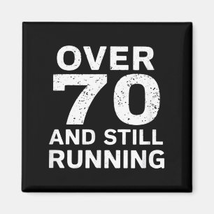 Imã Aniversário de 70 anos Corredores mais velhos sobr