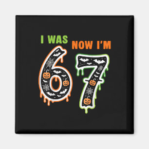 Imã Aniversário de 7 Anos Era 6 Agora Eu Tenho 7 67 Me