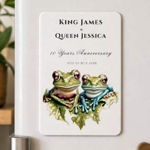 Ímã Aniversário de Casamento de 10 Anos Festa Casual n