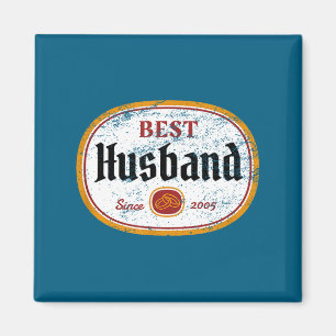 Imã Aniversário de Casamento Masculino Marido Desde