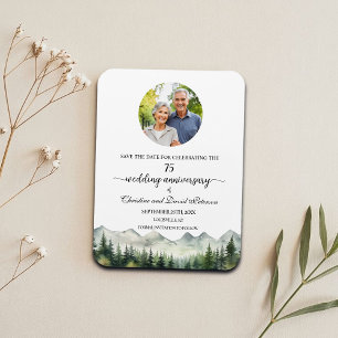 Ímã Aniversário de Casamento Mountain Pine 75 Salve a