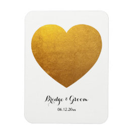 Ímã Aniversário de Casamento Personalizado em Forma de