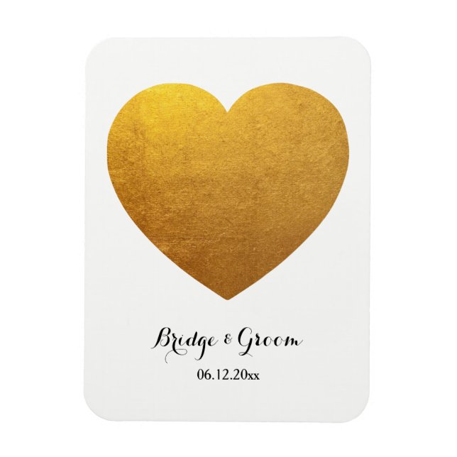 Ímã Aniversário de Casamento Personalizado em Forma de (Vertical)