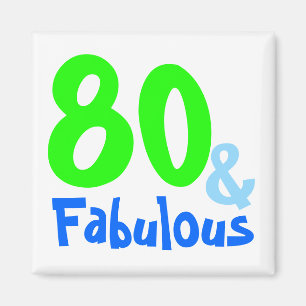 Imã Aniversário de néon fabuloso