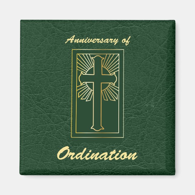 Imã Aniversário de Ordenação do Padre com Aparência de (Frente)