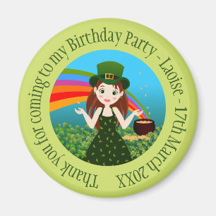 Imã Aniversário de Saint Patrick Obrigado