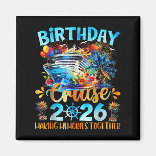 Imã Aniversário do Cruise 2026 Memórias do Fazer Junto