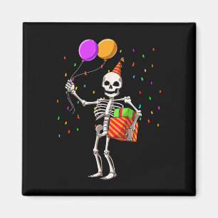 Imã Aniversário do Esqueleto da Festa de aniversário H