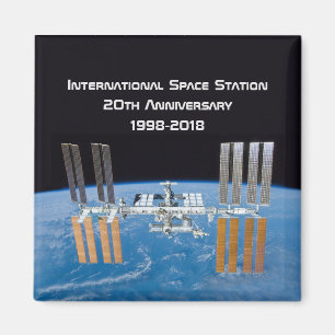 Imã Aniversário do ISS da estação espacial