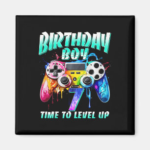 Imã Aniversário do Menino Hora de Subir de Nível Jogad