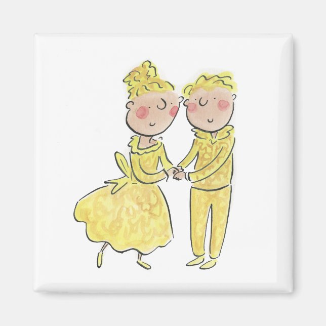 Imã Aniversário do ouro (Frente)