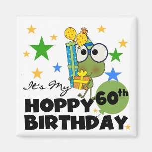 Imã Aniversário Hoppy de Froggie 60th