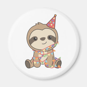 Imã Aniversário Lama Para Crianças Um Íman De Aniversá