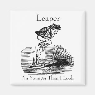 Imã Aniversário Leaper do Ano Leaper