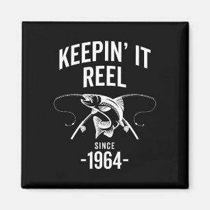 Imã Aniversário Mantendo Reel Desde 1964 Pesca Pescado