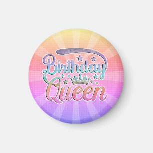 Imã Aniversário Rainha Magnet