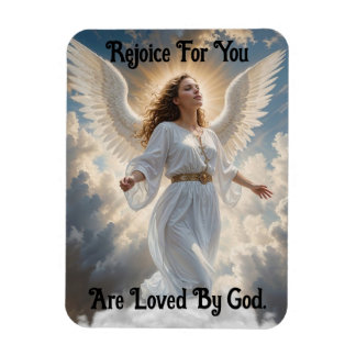 Ímã Anjo Adorável Nas Nuvens, Magneta Flexível