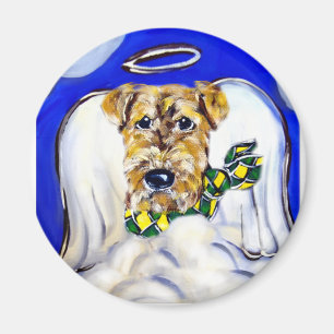 Imã Anjo Airedale Terrier