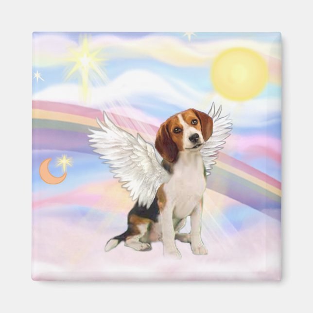 Imã Anjo Beagle (Frente)