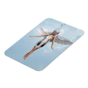Ímã Anjo Branco