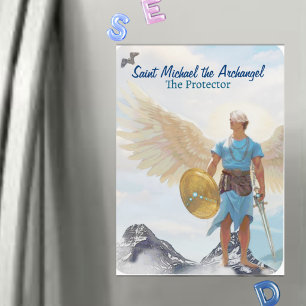 Ímã Anjo da Proteção Arcanjo Miguel Coragem Santo