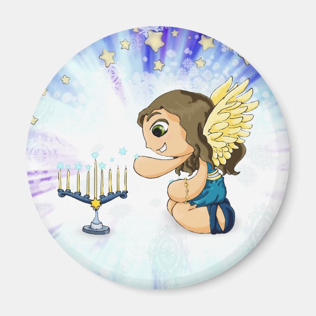 Imã Anjo de Menorah (Frente)