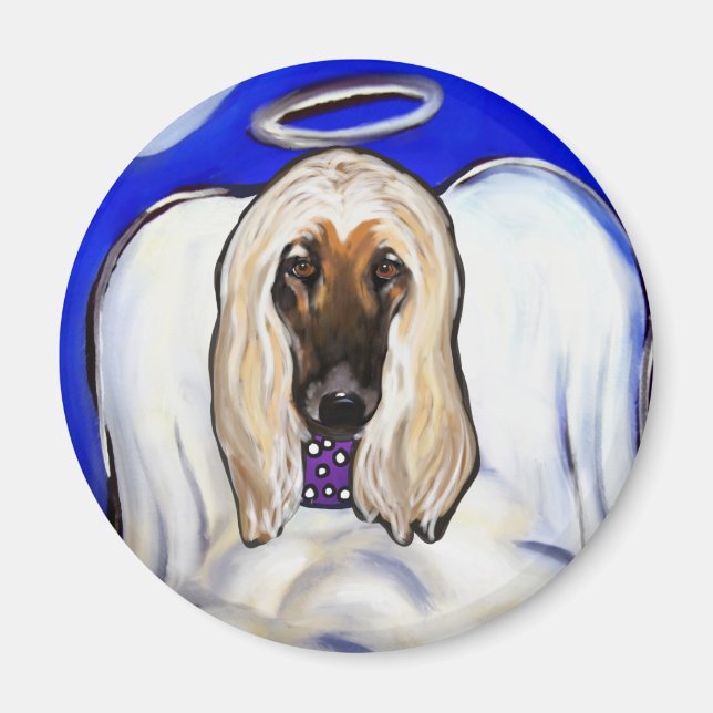 Imã Anjo do Afghan Hound (Frente)