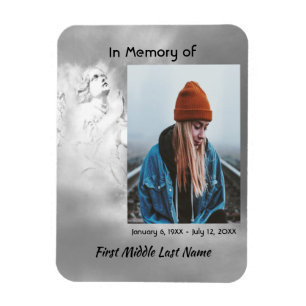 Ímã Anjo do Céu Nuvens Lembrança Memorial