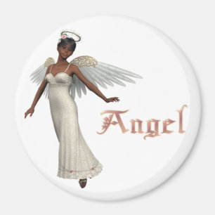 Imã Anjo doce do KRW - afro-americano