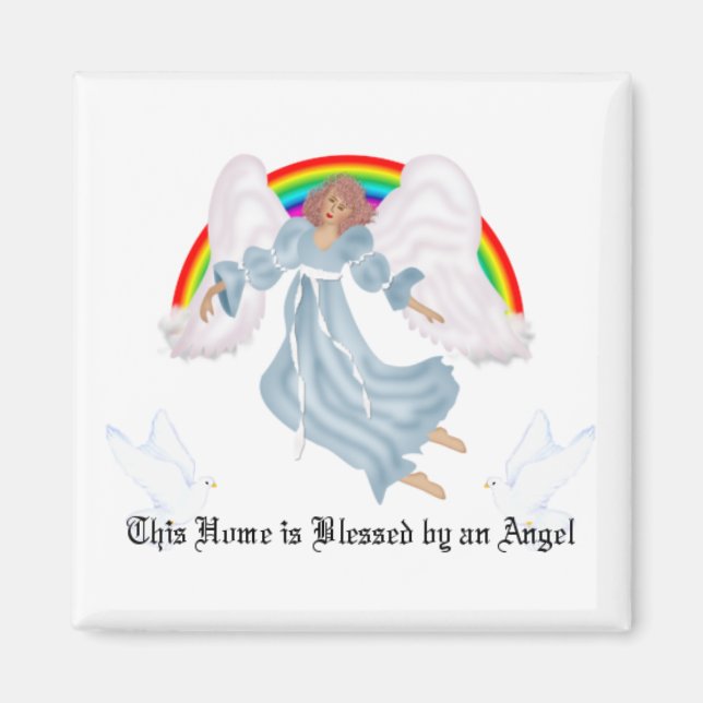 Imã Anjo & Doves Magnet (Frente)
