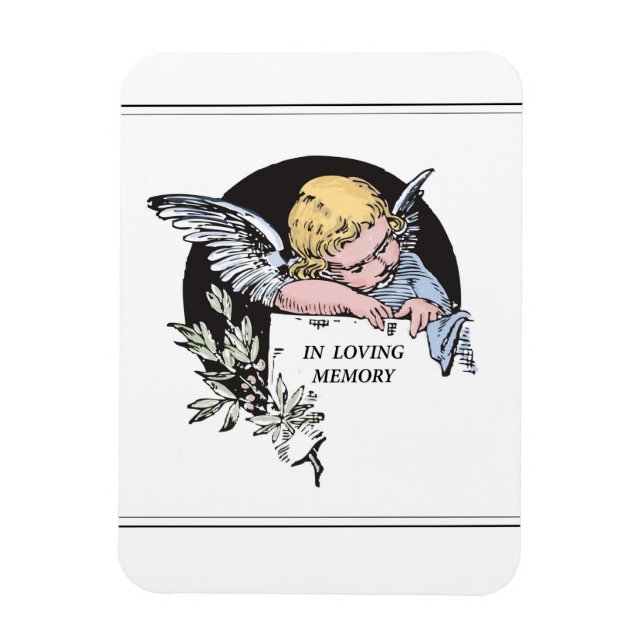 Ímã Anjo em Memória Amorosa, Clássico em Memória (Vertical)