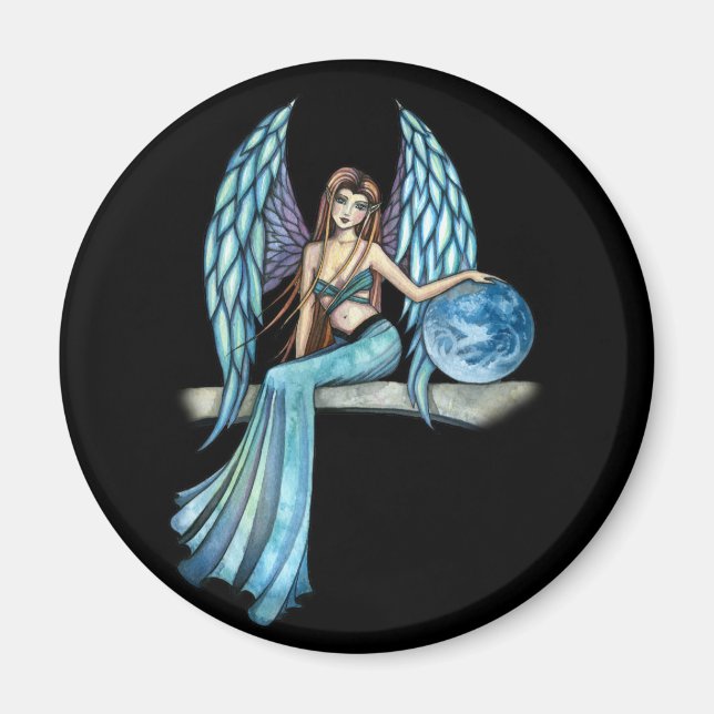 Imã Anjo Fada Guardião da Terra (Frente)