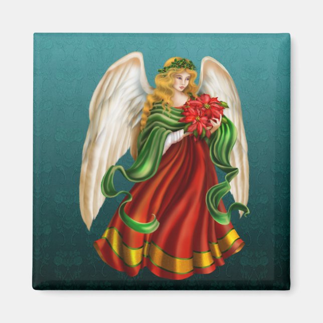 Imã Anjo Guardião de Natal (Frente)